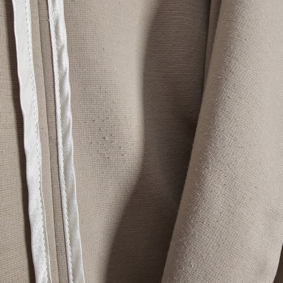 Torrid Womens Size 1 Beige Tan Lace Edged Preppy Blazer - Picture 9 of 10